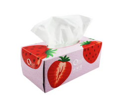 Tissues QIWI Facial 150s Pink