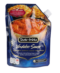 Sauce Indian Vindaloo Simmer Taste Of India 425g