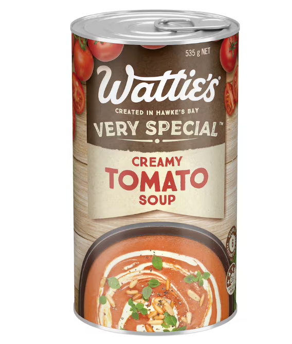 Soup Tomato Creamy Watties 535g