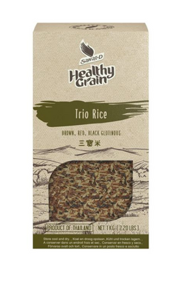 Rice Trio Brown. Red and Black Sawat-D 1kg