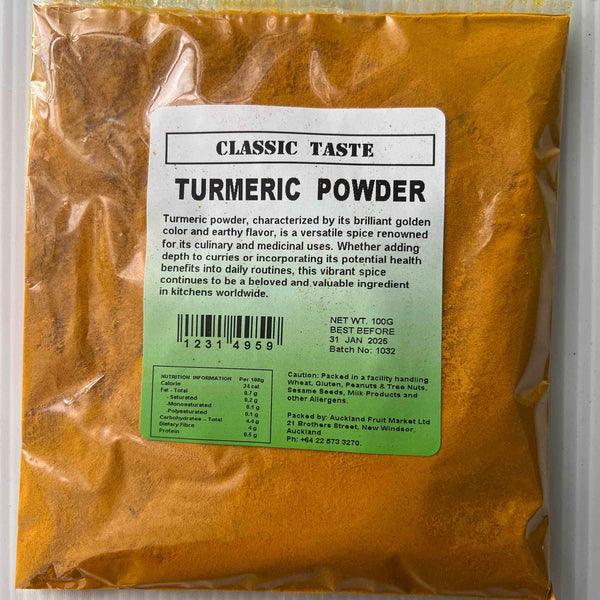 Turmeric Ground 100g