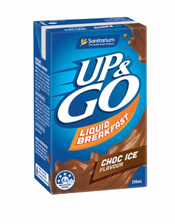 Up and Go Chocolate Flavoured Sanitarium 250g