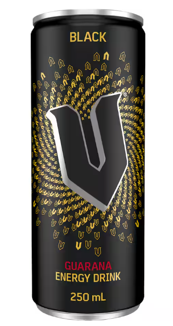 V Black Guarana Energy Drink 250ml