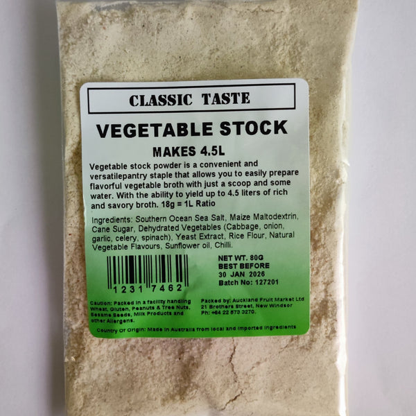 Stock Vegetable 80g