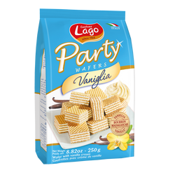 Candy Vanilla Party Wafers Gastone Lago 250g