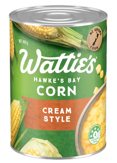 Corn Cream Style Watties 410g