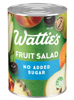 Fruit Salad No Added Sugar Wattie's 400g