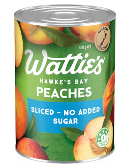 Peach No Added Sugar Wattie's 400g