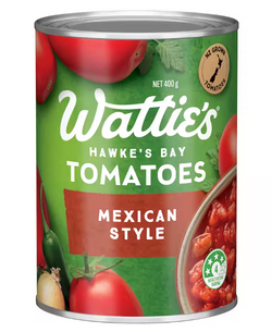 Tomatoes Flavoured Mexican Style Watties 400g