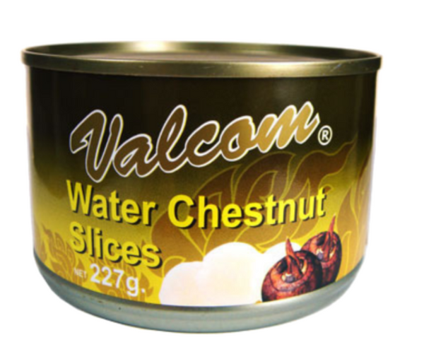 Water Chestnuts Slices Valcom 227g