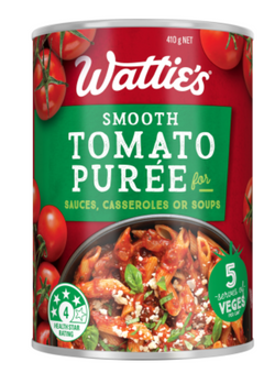 Tomatoes Smooth Tomato Puree Wattie's 410g