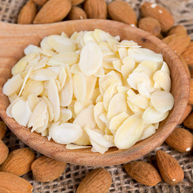 Almonds Natural Sliced 100g*