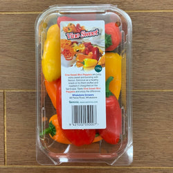 Capsicums Vine Sweet Mini Peppers 175g NZ