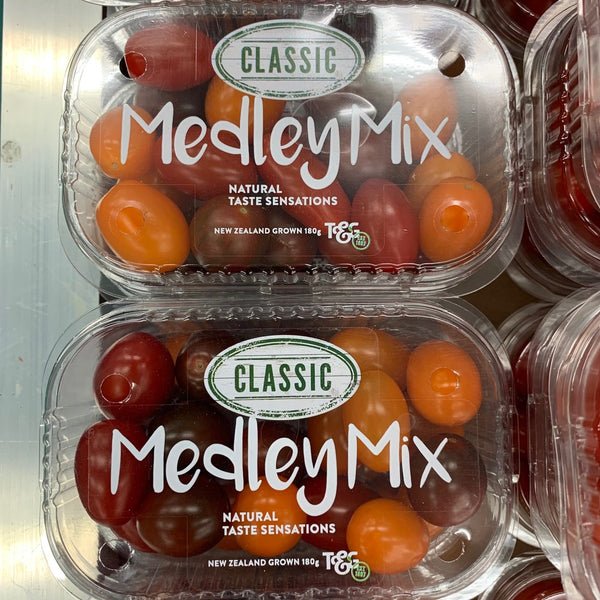 Tomatoes Medley/Tasty Mix Classic 180g Punnet each NZ