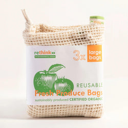 Bag String - Reusable Fresh Produce Bags - 3x Large