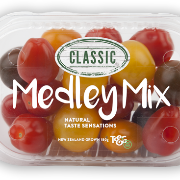 Tomatoes Medley/Tasty Mix Classic 180g Punnet each NZ