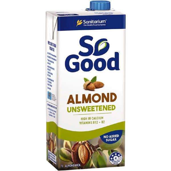 Nut Milk - So Good Almond Unsweetened 1L